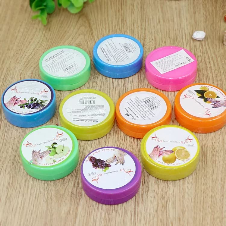 Elecsera Nail Polish Remover Tissue Pads Wet Wipes Pack of 12