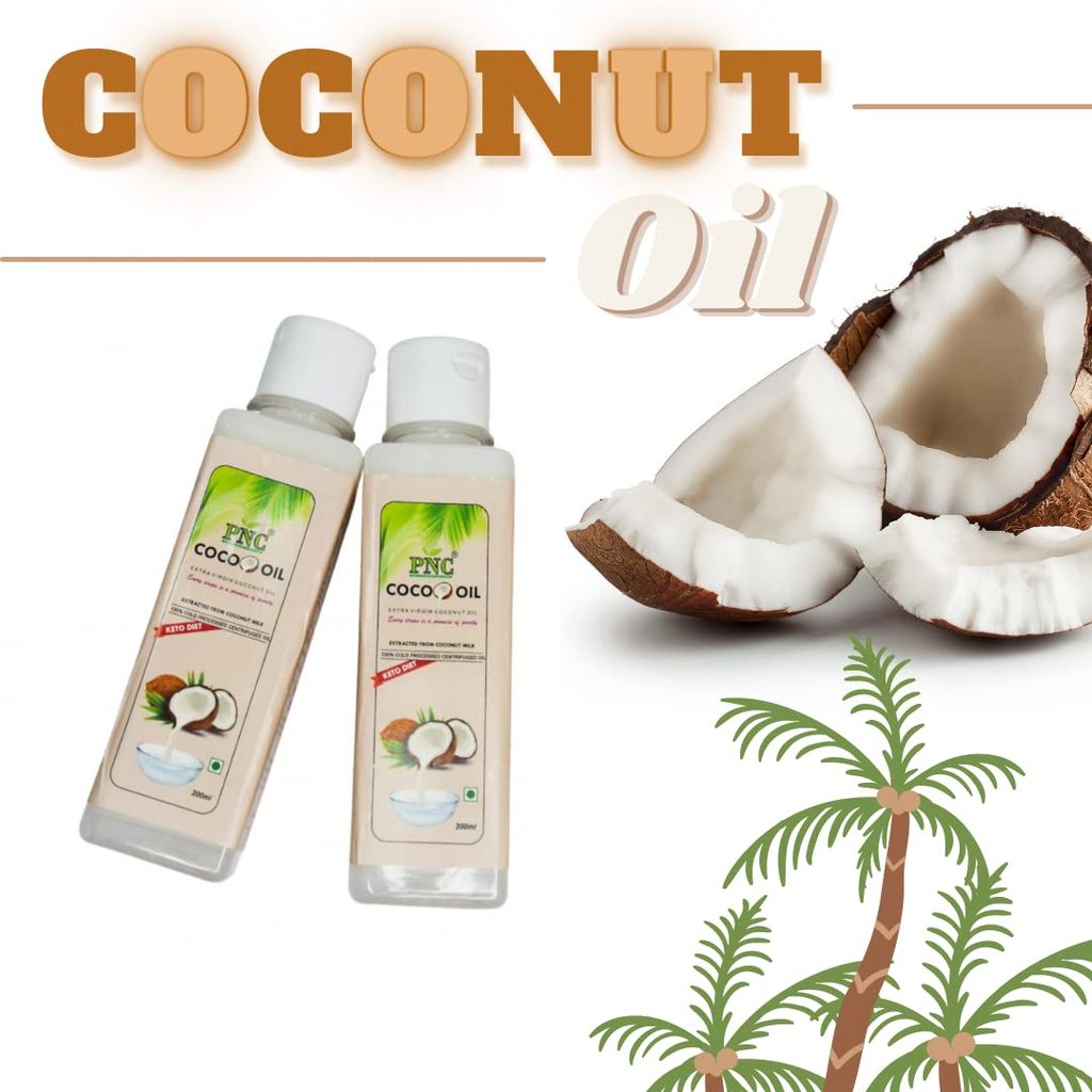PNC-Virgin Coconut Oil 200ML.Each Pack of 2