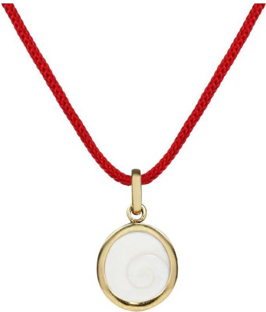 Astrodidi Gomti Chakra Panch Dhatu Pendant