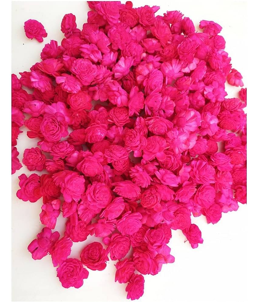 Fab n Style Assorted Pink Artificial Flowers Bunch - Pack of 1