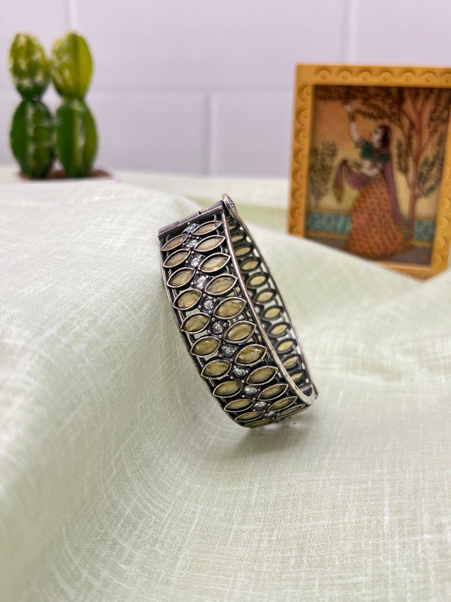 Oxidised Bangle 007-Fits 2.4 & 2.6