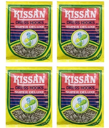 Shree Shyam™ Ladies Blouse Hook 4 Packs Best Quality Use for Ladies Blouses, Dresses, chudidars, Childrens’ Dresses, Frocks, Gowns, etc.