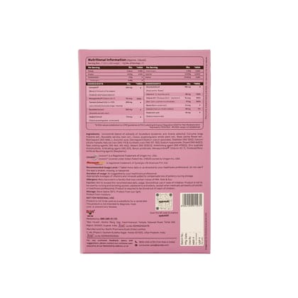 AYUKALASH Bone & Joint Health Supplement Tablets (60) | With Univestin, Vitamin K2-7, Calcium, Zinc, Boron, Vitamin C & D3 | Better Bone Density | Improves Mobility & Flexibility | For Men & Women