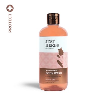 Shatpatri Wild Indian Rose - Gentle Body Wash 300ml Shatpatri Wild Indian Rose - Gentle Body Wash 300ml - 300 ml