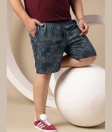 XFOX Dark Grey Polyester Men's Shorts ( Pack of 1 )