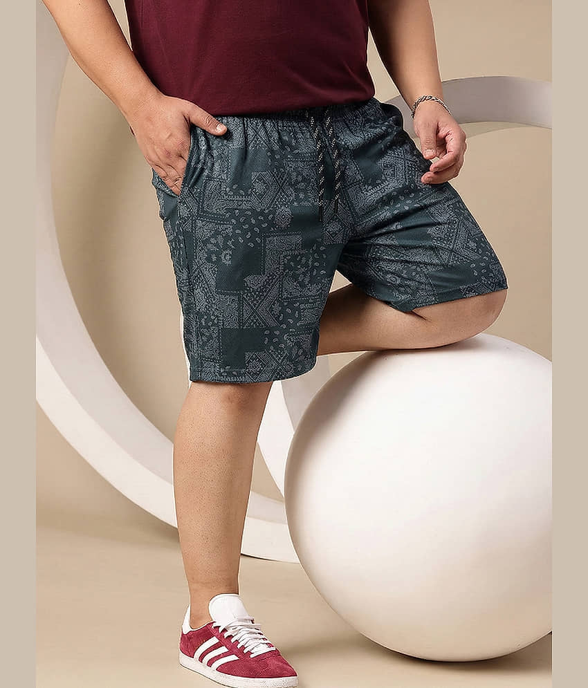 XFOX Dark Grey Polyester Men's Shorts ( Pack of 1 )