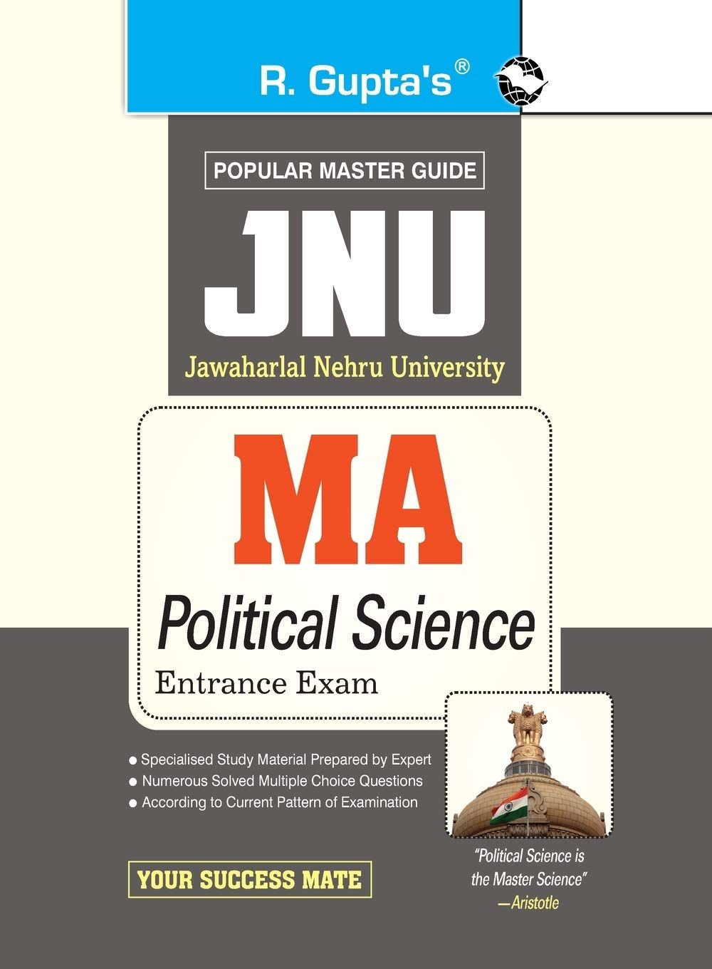 JNU: MA Political Science Entrance Exam Guide [Paperback] [Apr 23, 2023] RPH Editorial Board