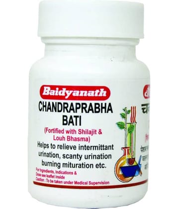 Baidyanath Chandraprabha Bati Tablet 80 No.S Pack of 4