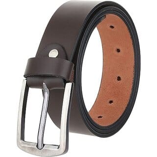 Unvira Men Black, Brown Genuine Leather Belt