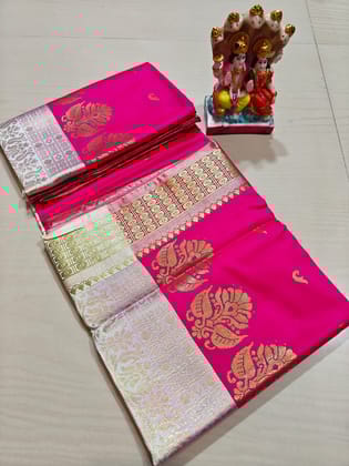 omkai silk with bp saree