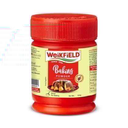 Weikfield Baking Powder | In Reusable Poly Jar | 400g