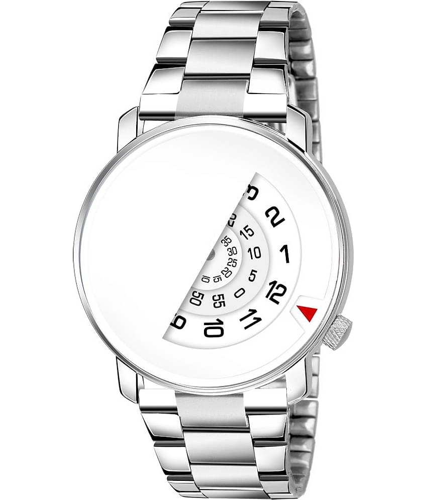Lorem Silver Metal Analog Men's Watch
