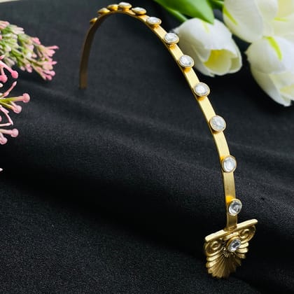 Nayaab Polki neo Headband 01
