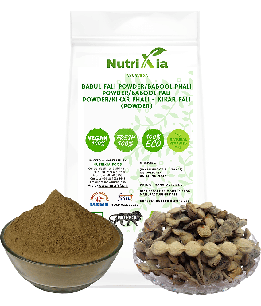 Nutrixia Food - 100 gm Babul Fali Powder (Pack of 1)