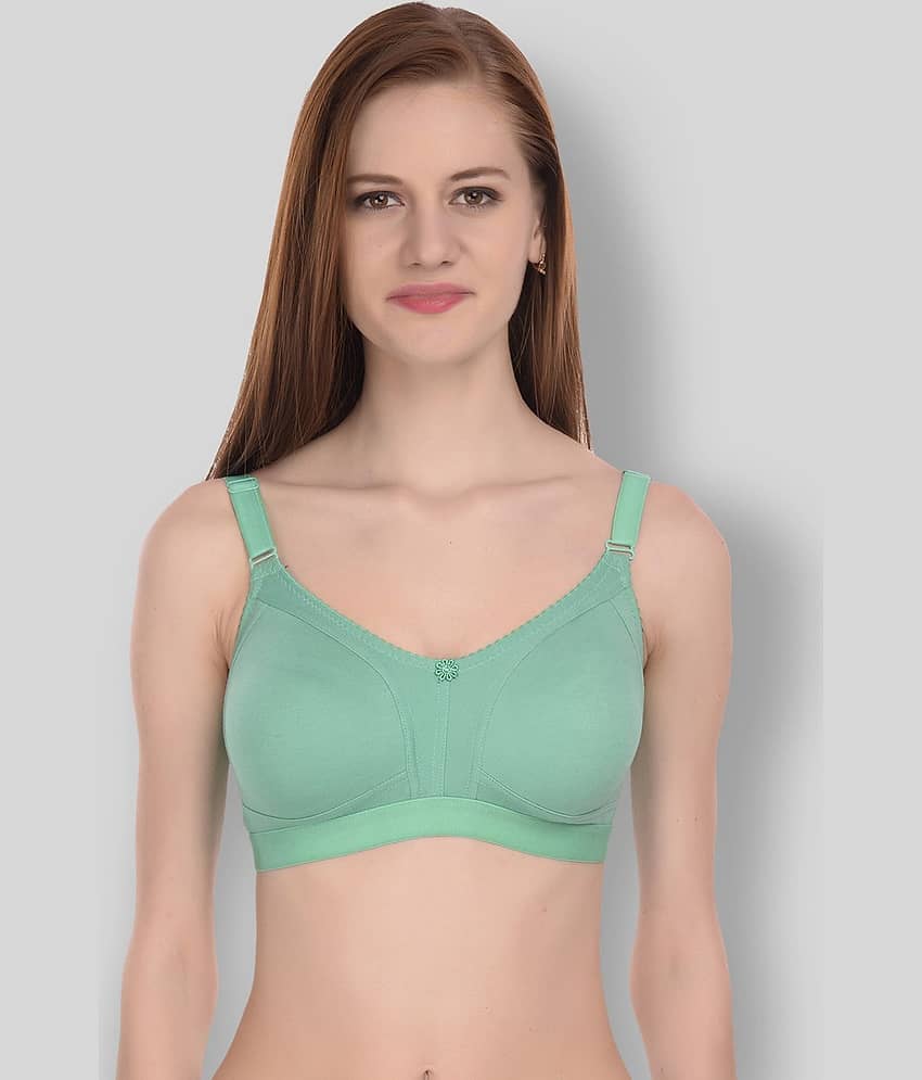 Elina Cotton Non Padded Women's T-Shirt Bra ( Brown )