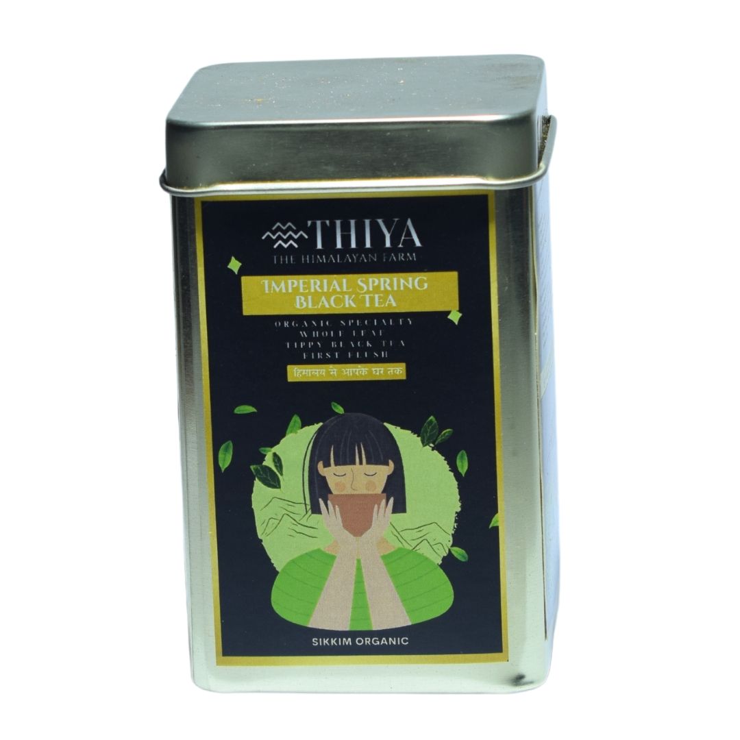 Thiya Sikkim Black Tea | Sikkim's Finest | 100% Pure IMPERIAL SPRING Black Tea