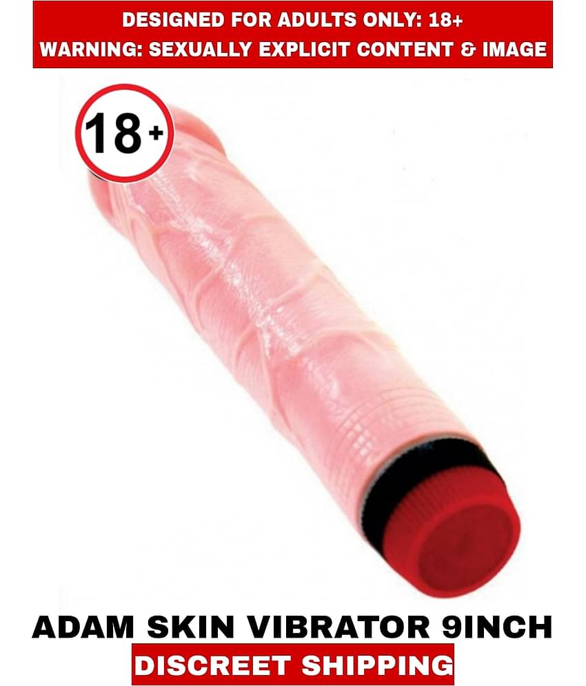 Premium Realistic Real Feel Adam Skin 9inch Silicon Vibrator Dildo Sensual Experience For Women