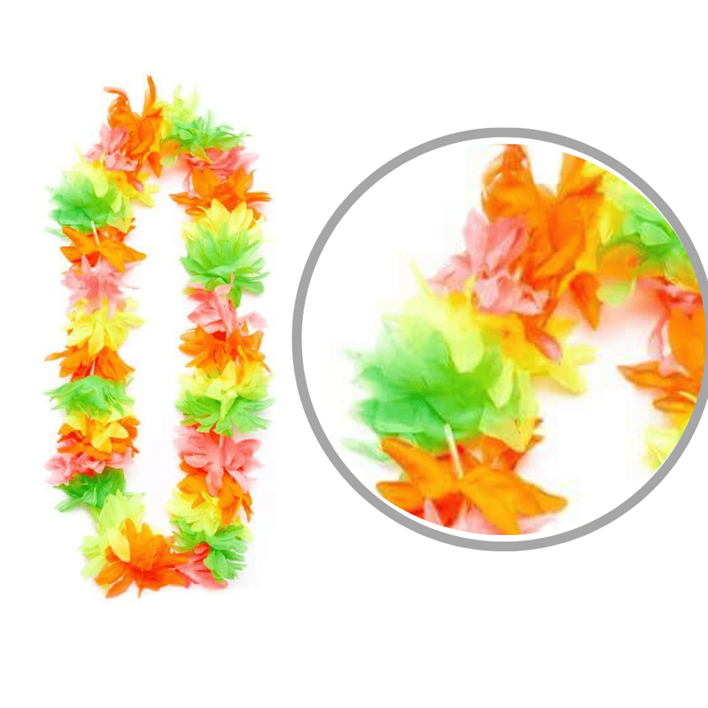 Neon Lei Set Multicolor