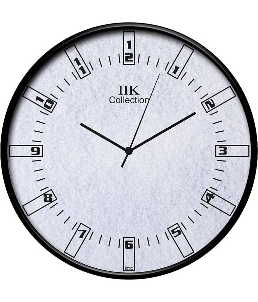 IIK COLLECTION - Circular Analog Wall Clock