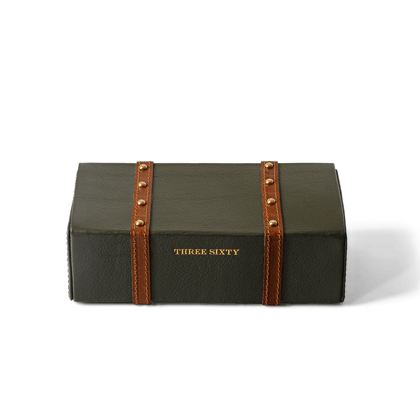 Valisette Dress Shoe Care Kit Leather Green-Green