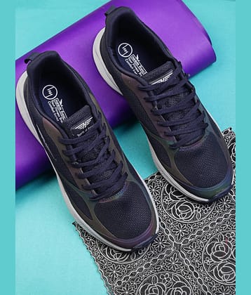 Heris & Hemly HNH-7073_Navy Blue Blue Men's Sports Running Shoes