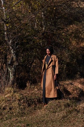 Fogstone Trench Coat-XS