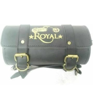 Tool  Bag Royal Style Black For Royal Enfiled Classic , Bullet , Standard