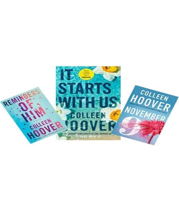 (Combo of 3 books ) Reminders of Him + It Starts with Us + November 9