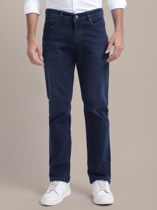 Premium Men'S Jeans Stretchable Comfort Stylish Straight Fit-36