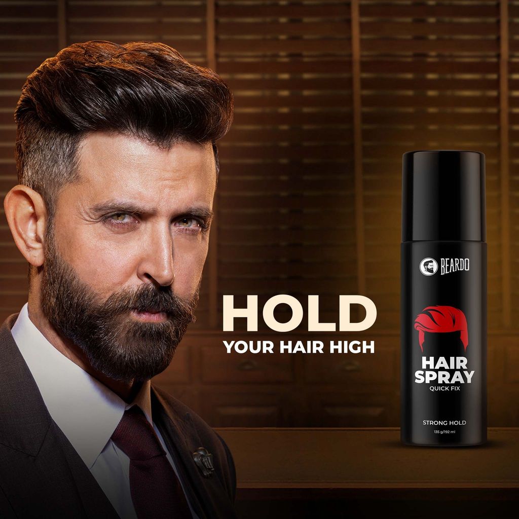 Beardo Strong Hold Hair Spray For Men