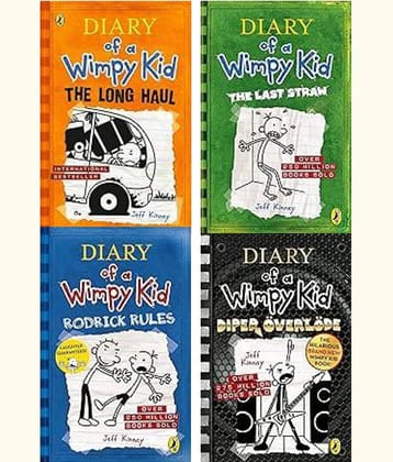 Diary of a Wimpy Kid: The Long Haul+ The Last Straw + Rodrick Rules + Diper Ã–verlode