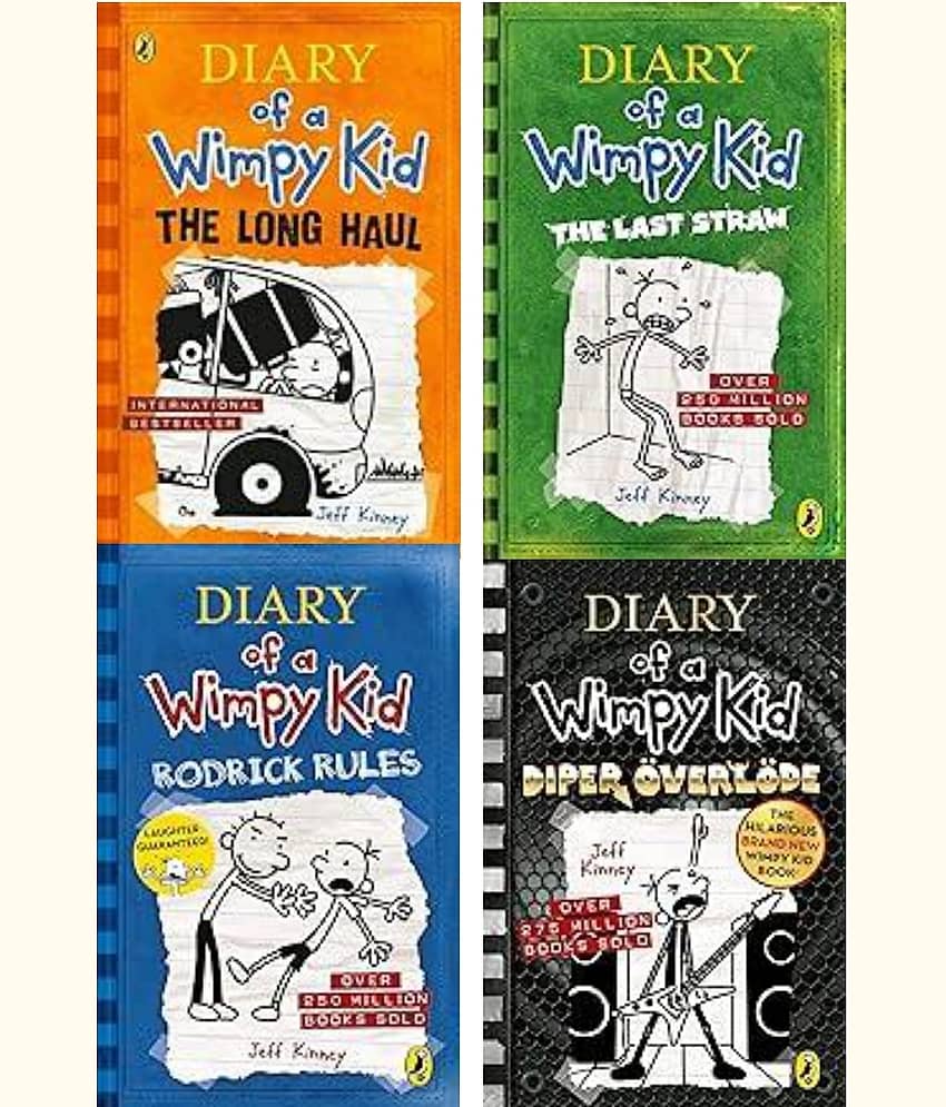 Diary of a Wimpy Kid: The Long Haul+ The Last Straw + Rodrick Rules + Diper Ã–verlode