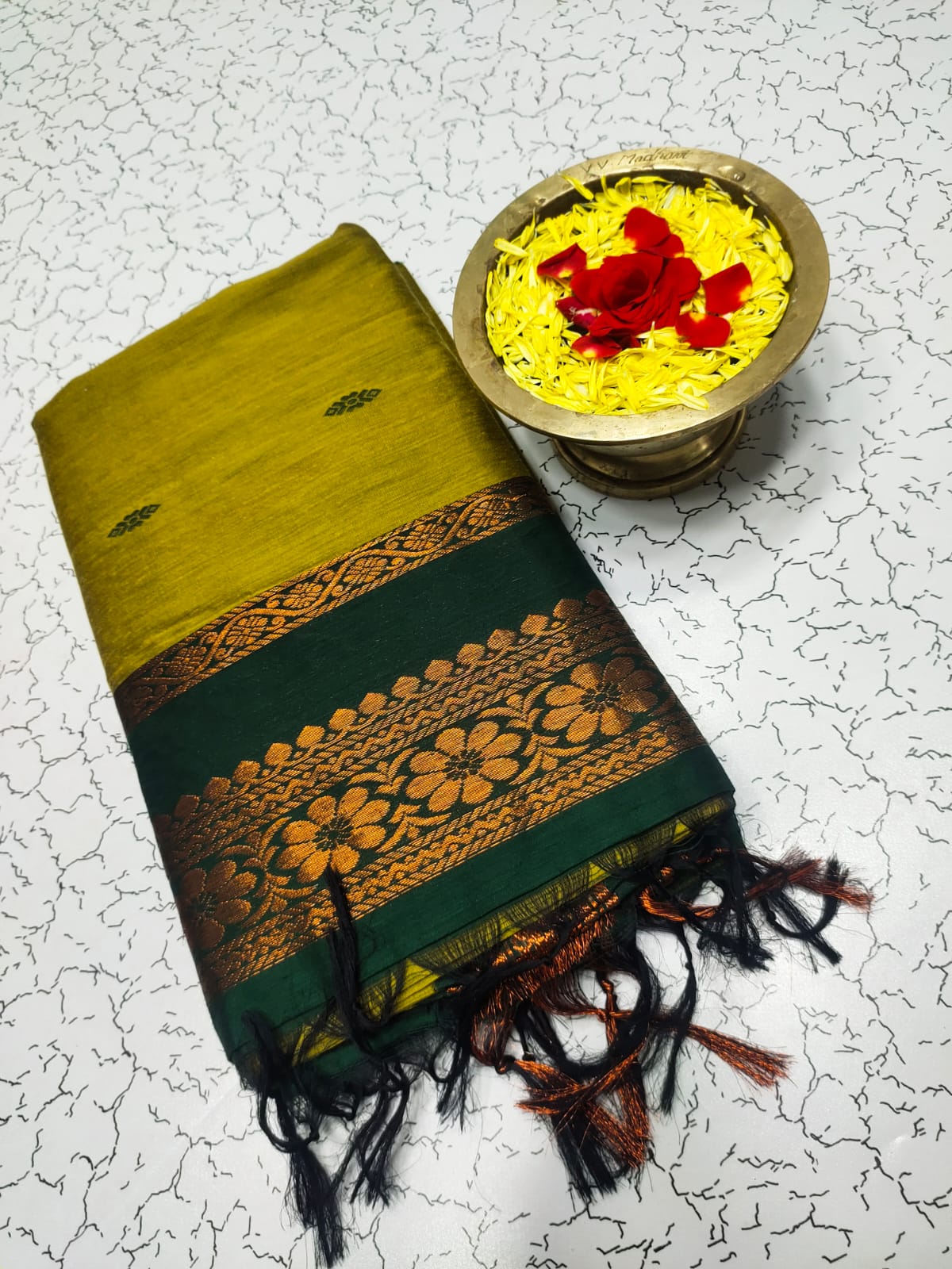 kalyani Pure cotton style saree
