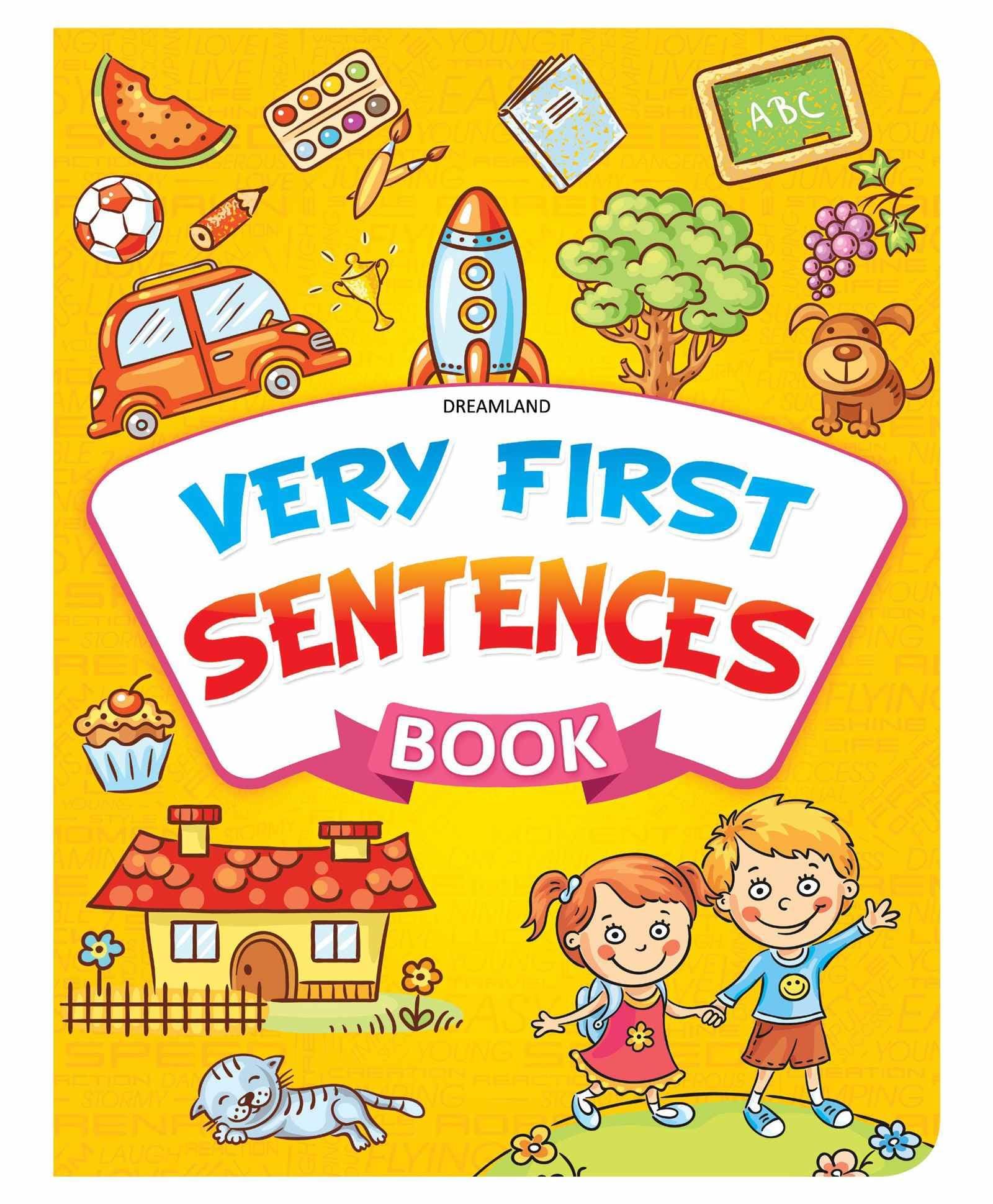 Very First Sentences Book [Paperback] Dreamland Publications [Paperback] Dreamland Publications