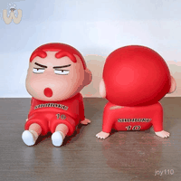 Shinchan Sitting Action Figure Phone Holder Model Home Decor Car Dashboard Toys