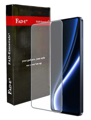FAD-E Ultra Clear Tempered Glass Screen Protector Guard for Realme Narzo 80X 5G / P3X 5G / Vivo Y39 5G / Y58 5G (Transparent)