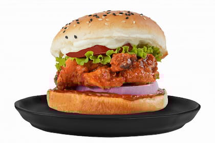 Peppy Chicken Tikka Burger