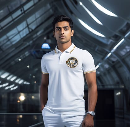 Chandrayaan 3 Polo T-Shirt-S