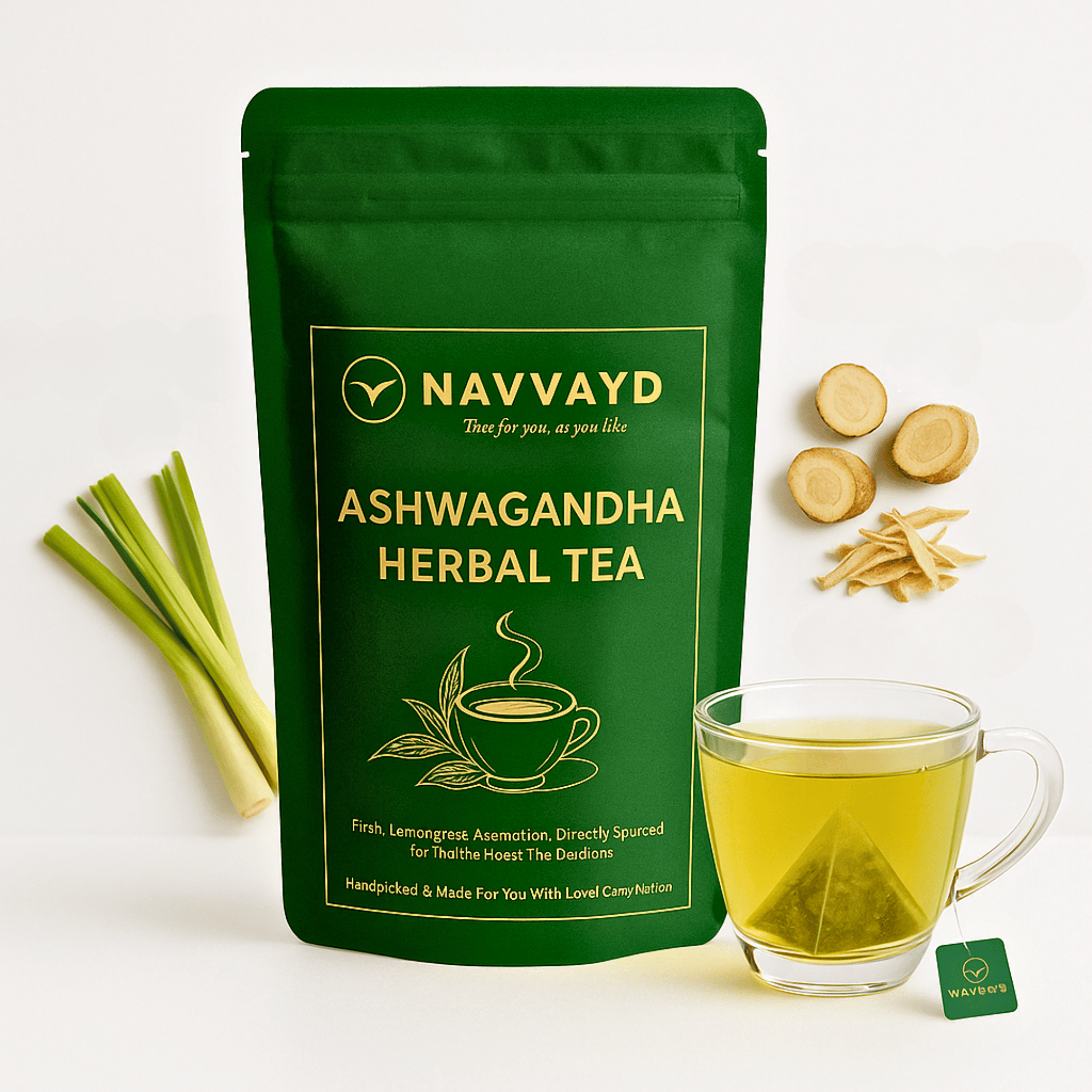 Ashwagandha Herbal Tea - Teabags-25 Teabags