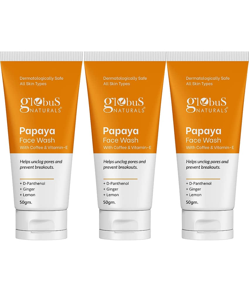 Globus Naturals - Refreshing Face Wash For All Skin Type ( Pack of 3 )