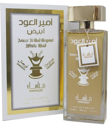 MANASIK - AMEER AL OUD WHITE  Eau De Perfume 100ml Eau De Parfum (EDP) For Unisex 1 ( Pack of 1 )