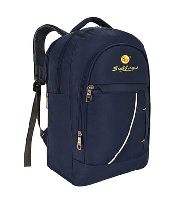 SVB BAG 40 Ltrs Fabric Backpack *For Boys & Girls ( Black ) - Black