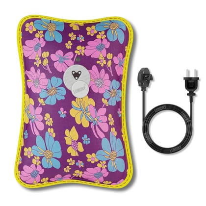 Reusable Hot Water Bag  Multicolour Heating Bag for Pain Relief, Muscle Relaxation & Winter Warmth
