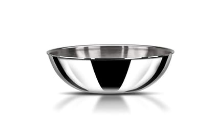 Stahl Triply Stainless Steel Artisan Tasla - Durable & Versatile Cookware for Your Kitchen (Size - 20cm/1.6ltr) by Mahavir Home Store