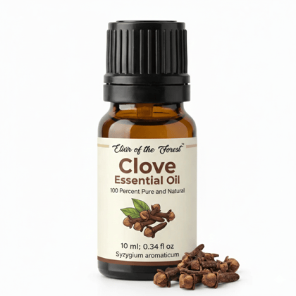 Elixir of the Forest Clove Essential Oil | 10 ml | Steam Distilled | Diffuser & Massage Use