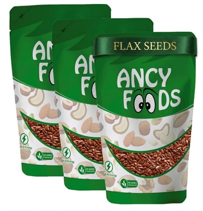ANCY Alsi Seeds (Flax Seeds) | Healthy Omega-3 Rich Superfood Seeds