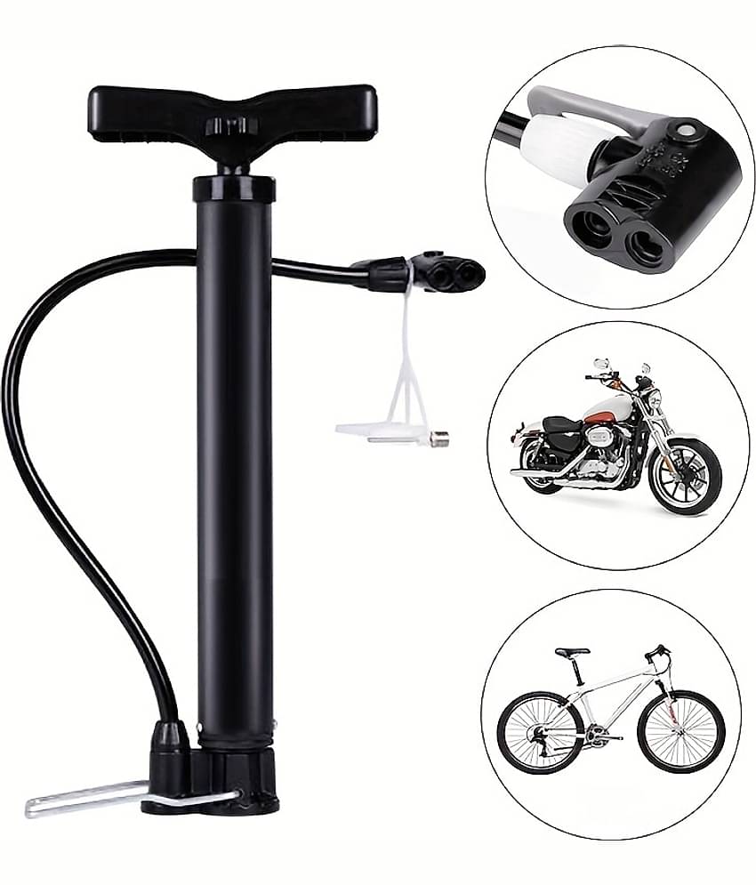 Cycle Pump for Bicycle High Pressure  for Cycle Football Pump, Balloon Pump for Quick Inflation Pump for Cycle Tyre Inflator with Needle Portable Cycle Air Pump for Bicycle, Balls, Pack of 1