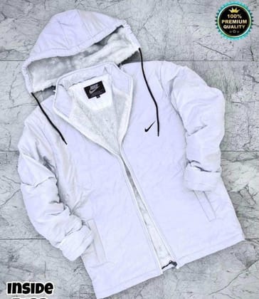NIKE Jackets White (Size - L)