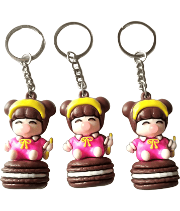 Cailyn - Multi Color Key Chain ( Pack of 3 )