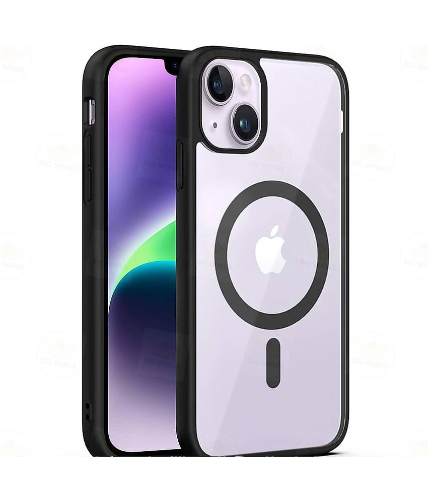 BIG WINGS Plain Cases Compatible For Polycarbonate Apple iPhone 15 Plus ( Pack of 1 )